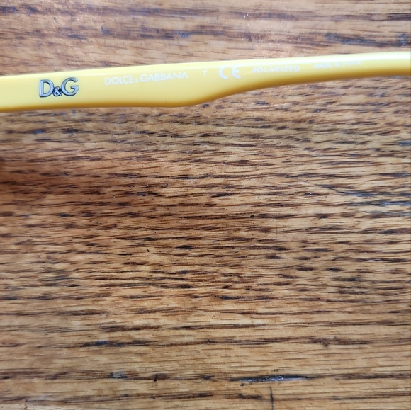 NWOT Dolce & Gabbana Brown Yellow Tortoise Medium Large Sunglasses With Case - Picture 6 of 7